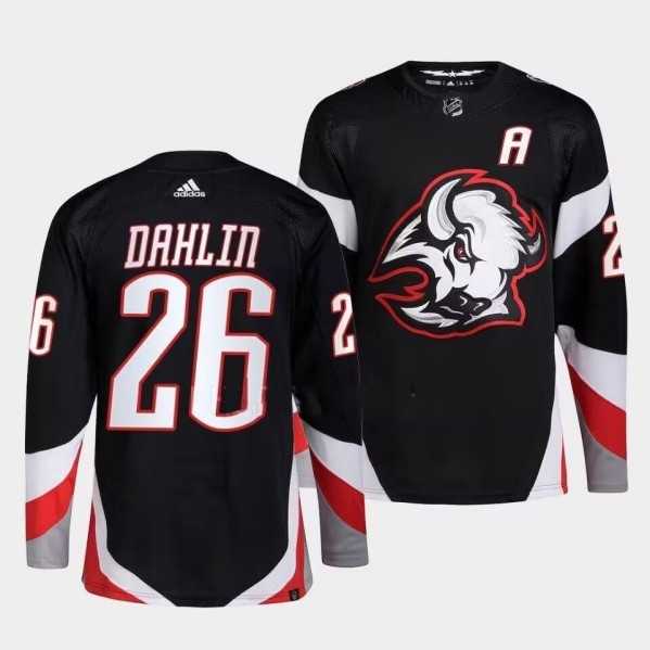Men's Buffalo Sabres #26 Rasmus Dahlin Black 2022-23 Stitched Jersey,We sell and wholesale Men's Buffalo Sabres #26 Rasmus Dahlin Black 2022-23 Stitched Jersey on line form chian!